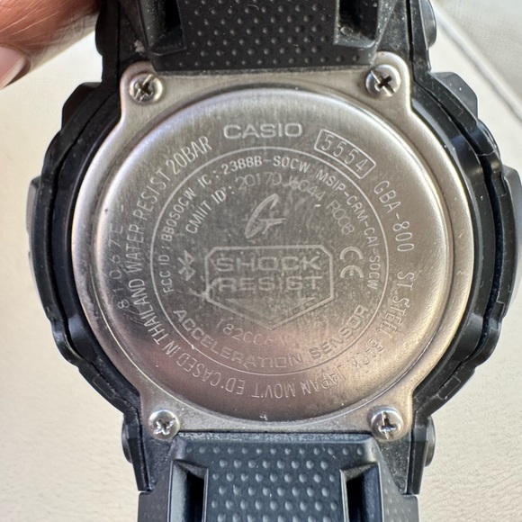 G-Shock Black Smartwatch with Rugged Design - Picture 2 of 6
